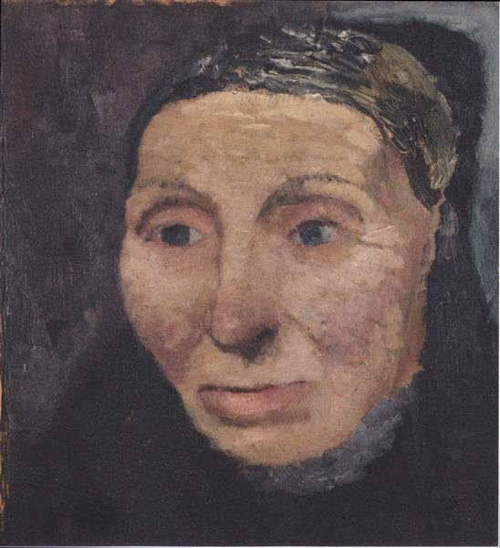 Paula Modersohn-Becker - Head of a Peasant Woman (1903)